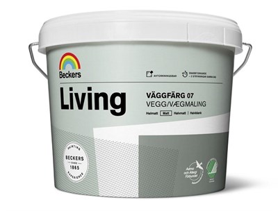 Краска для стен и потолков Living Vaggfarg-07  (Элегант-7) Beckers - фото 4698