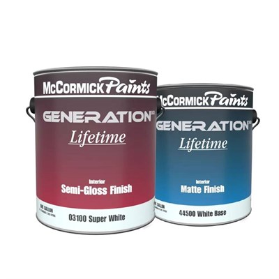 Влагостойкая краска Generation Lifetime McCormick Paints - фото 4732