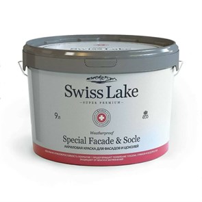 Краска для фасадов и цоколей Special Faсade & Socle Swiss Lake