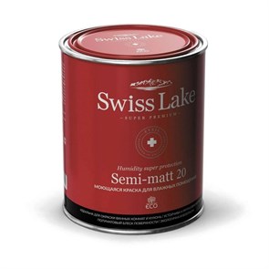 Краска для влажных помещений Semi-matt 20 Swiss Lake