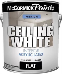 Потолочная Акриловая Краска Ceiling White McCormick Paints